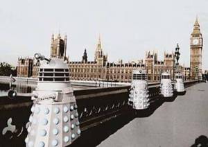The Daleks visit London.
